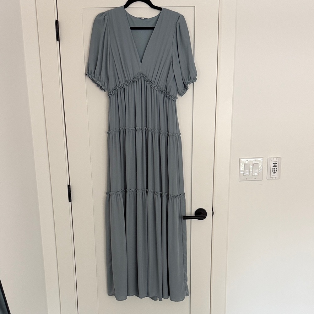 Baltic Born Gray Maxi Dress